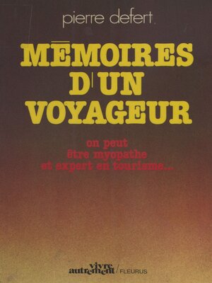 cover image of Mémoires d'un voyageur